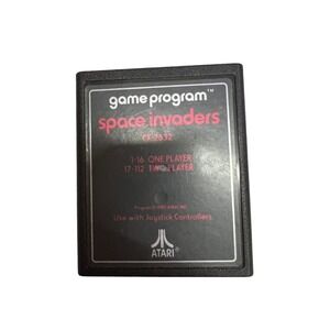 Space Invaders Atari 1980 Game Cartridge CX 2632 - Untested